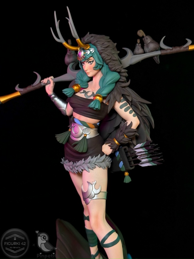 Артемида, финальная работа этого года от нашей талантл...