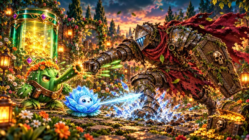 #Garden_Guard 🌿
🧟‍♂️ Вторжение в "Garden Guard"!
Кто-то уже присматривается к вашему золоту. Хорошо