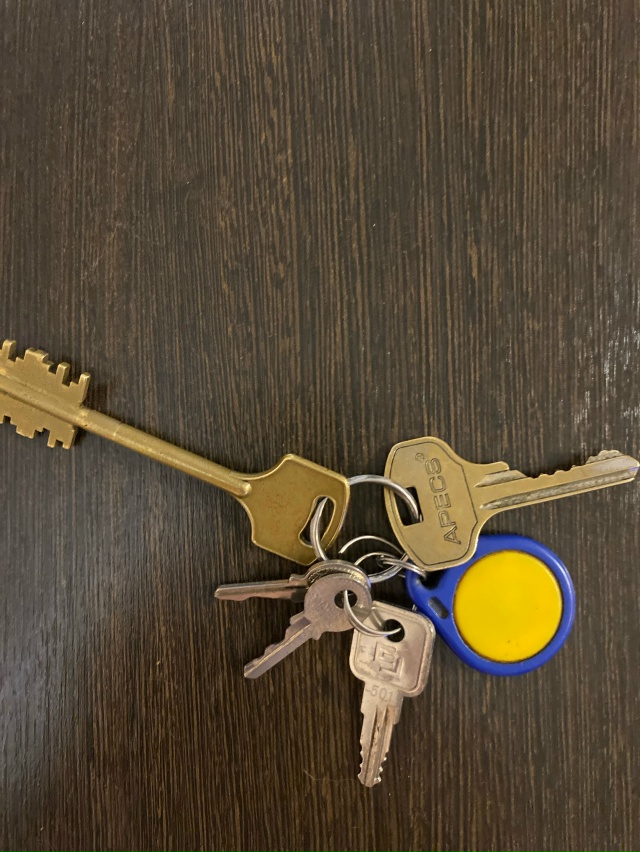 Найдены ключи в районе детского сада N1