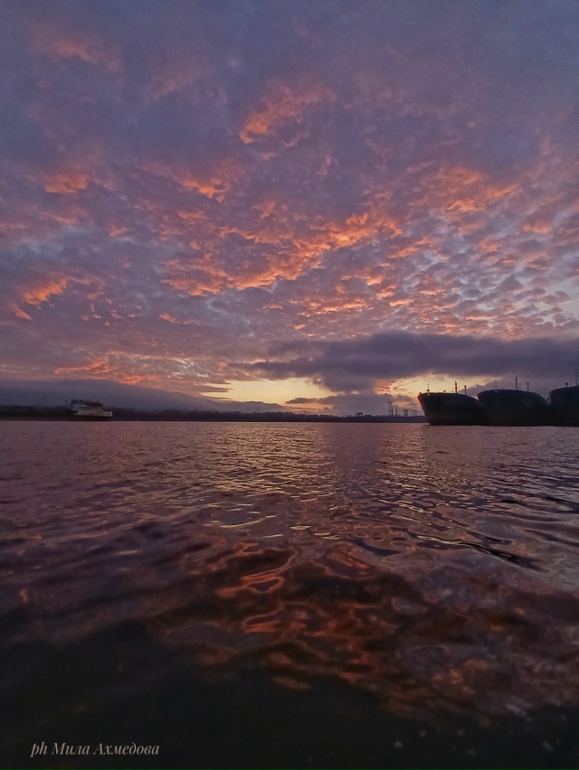 Закат сегодня 🌄