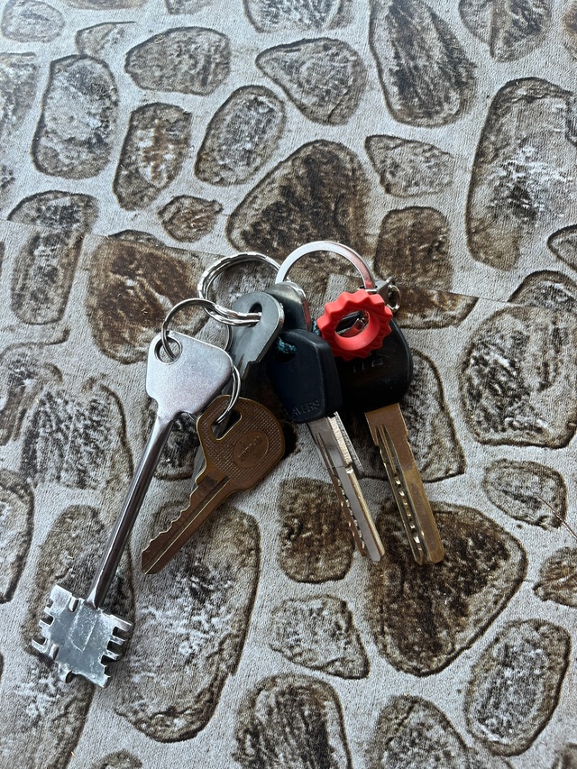 Найдены ключи, около пятерочки у парка ( центральный вх...