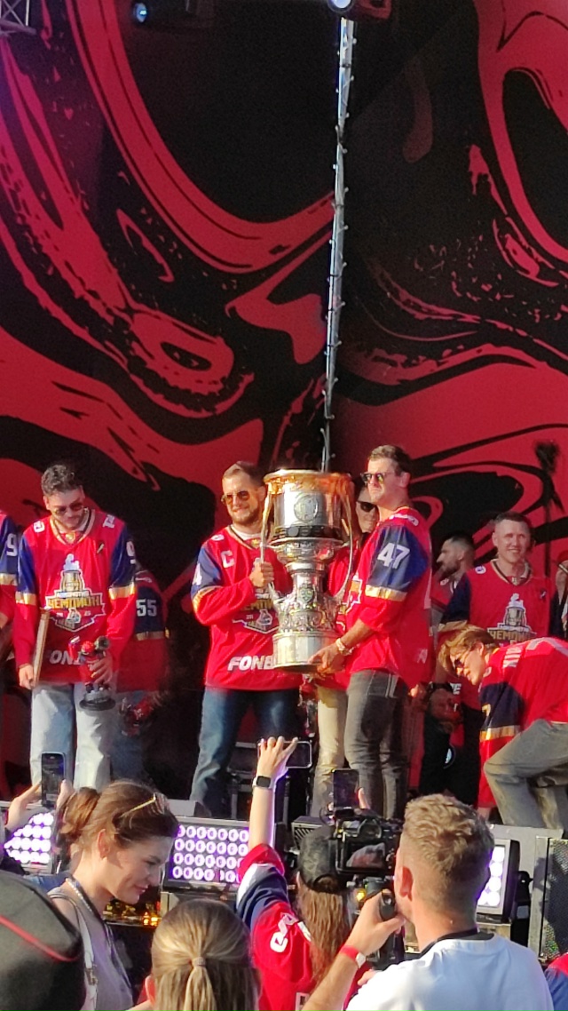 Кто чемпионы? Мы - чемпионы!!!🚂🐻🏒🏆🎉 Чествование ко?...
