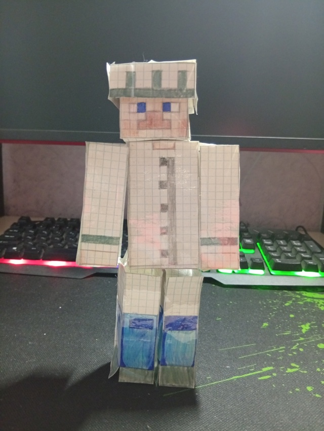 Евген, привет:3 Я сделала бумажного Мама Мию. Делала дол...