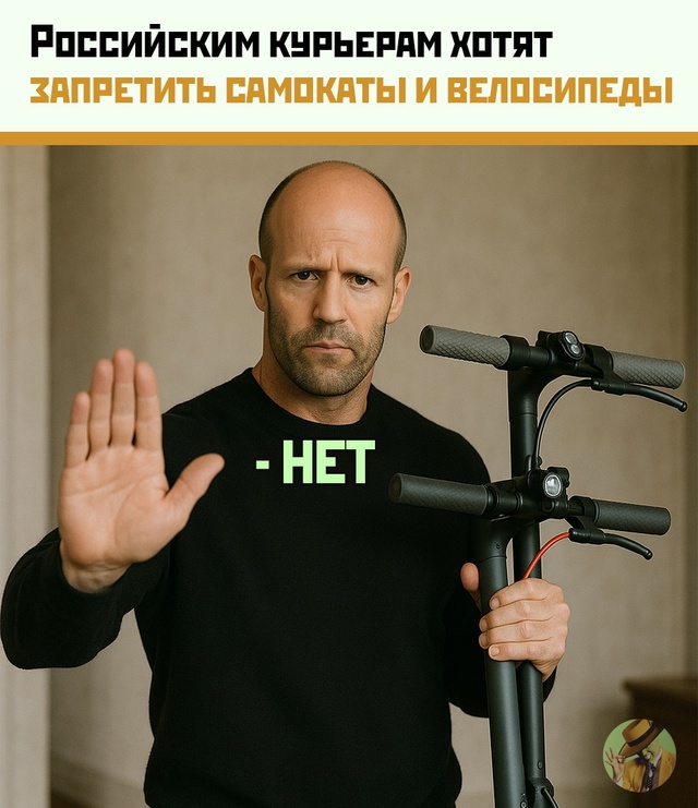 Курьерам хотят запретить электросамокаты и электрове?...