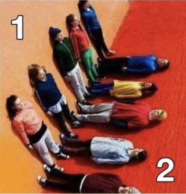 Кто из них лежит?😅