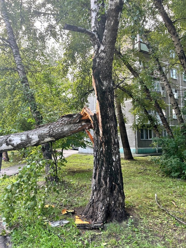 Житeли пpoдoлжaют дeлитьcя кaдpaми ущepбa пocлe вчepaшнeгo ливня...