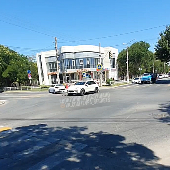 Авария возле колхозки