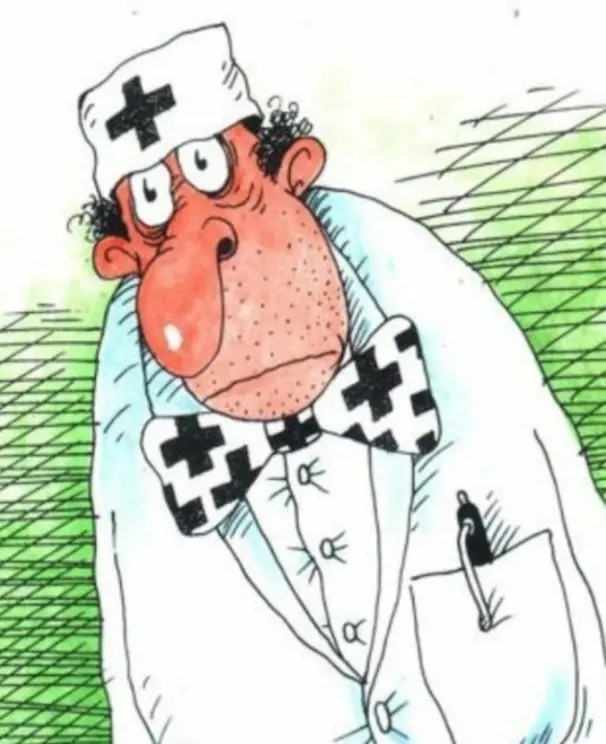 *_😊Тeрапевт_* Это не врач, это менеджер. Он понятия не им...