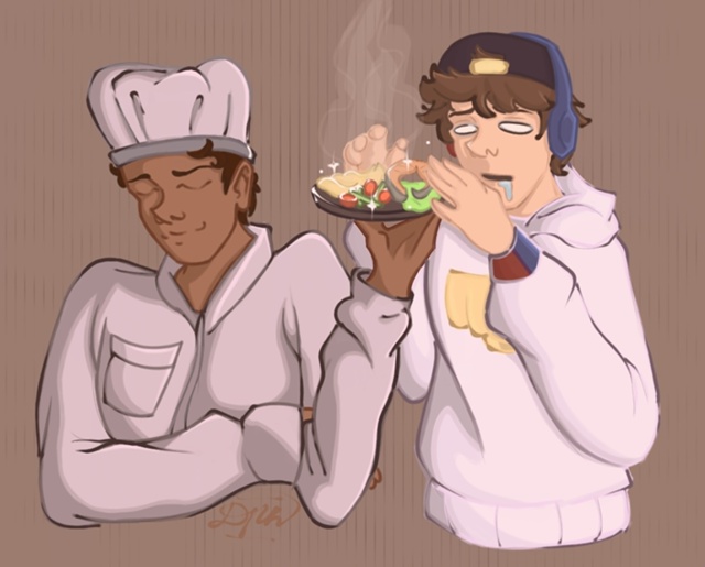 Арт с Мамамией и Евгеном^^
Надеюсь нравится)