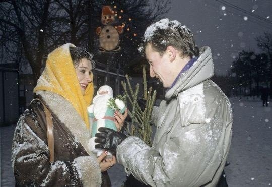 Молодожeны готовятся к встрече Нового года, 28 декабря 19...