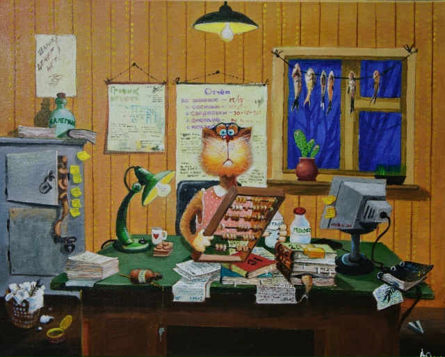 Художник Юрий Алексеев. 