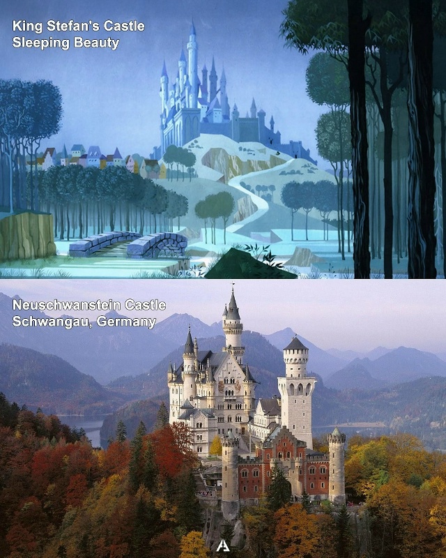 Знаете ли вы, что многие места из вселенной Disney существ...