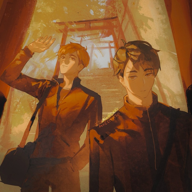 #Haikyuu / Волейбол!
Art: sberrymacchiato