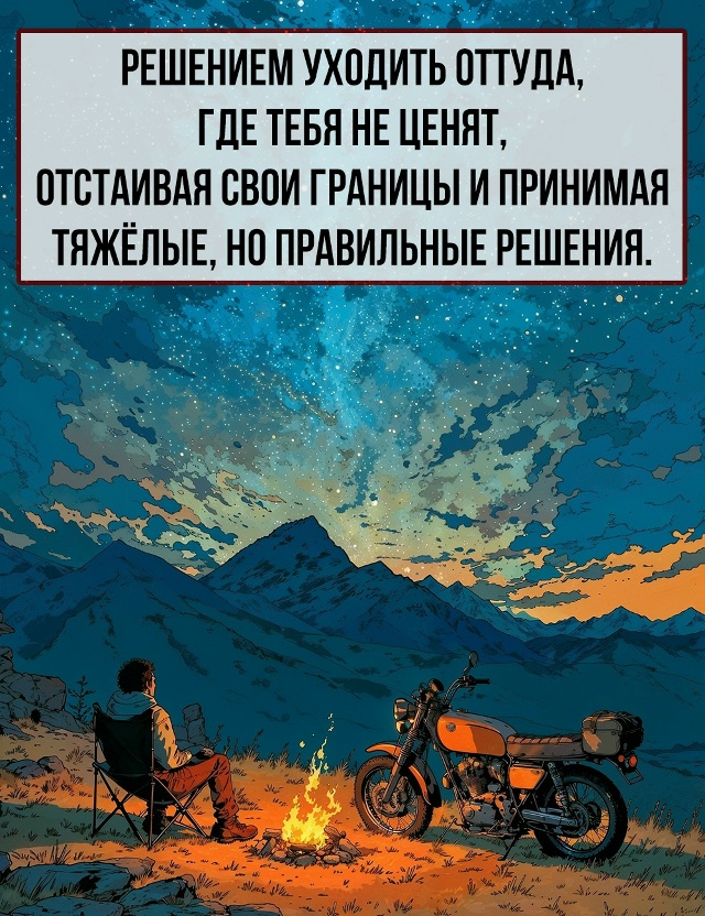 Себя не находят, себя создают.