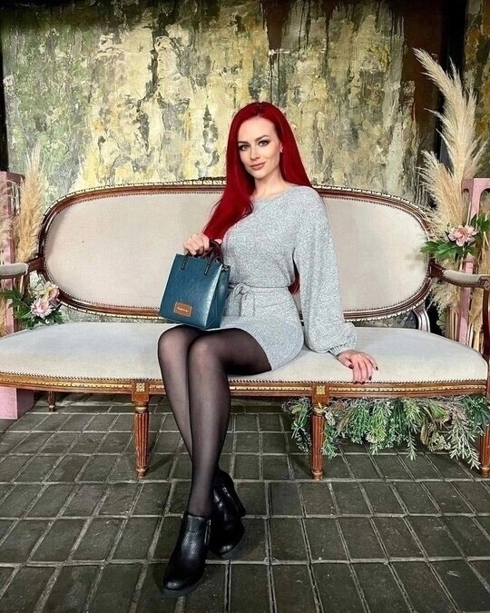 Марина Добровольская - красноволосая блогерша - тикток...