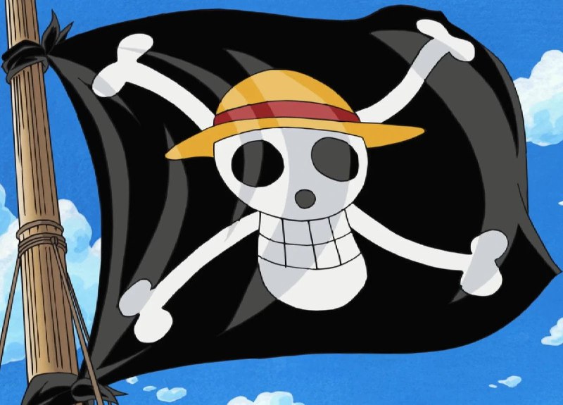 🏴‍☠️Флаг Соломенной Шляпы вновь был поднят в знак протеста, но на этот раз против нынешнего правител