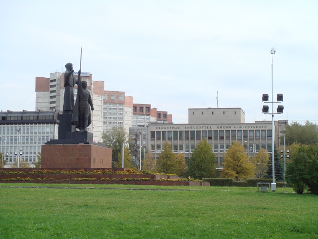 Эспланада, сентябрь 2008 г. Еще фонтан старый.