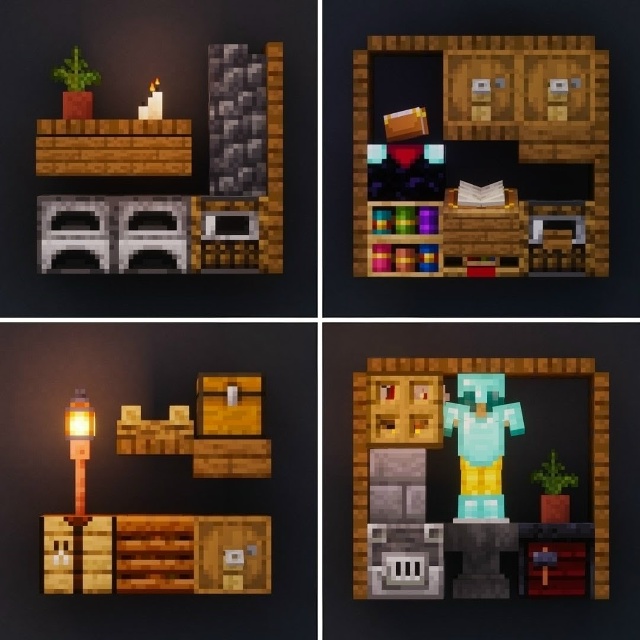 Необычный дизайн рабочих мест!
Отлично подойдёт под л?...