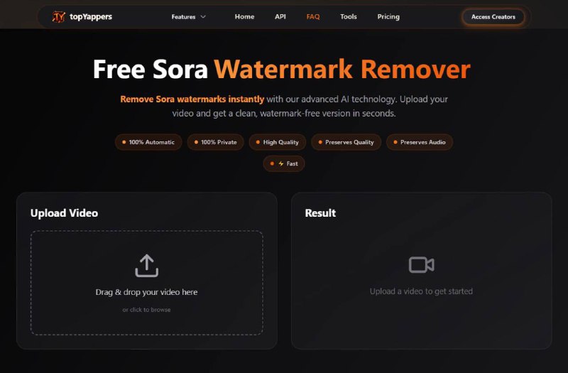 Удаляем вотерки Sora 2 — имбовый сервис для тиктокеров выкатил тулзу, которая стирает логотип и сохр
