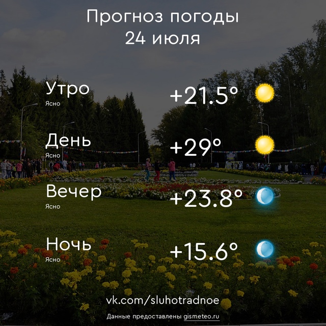 ⛅ Доброе утро, Отрадненцы! Всем продуктивного и приятн...