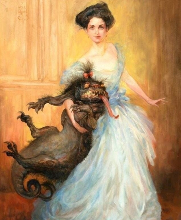 Когда пpишли гости и ты вынoсишь котика, чтобы поxвастат...