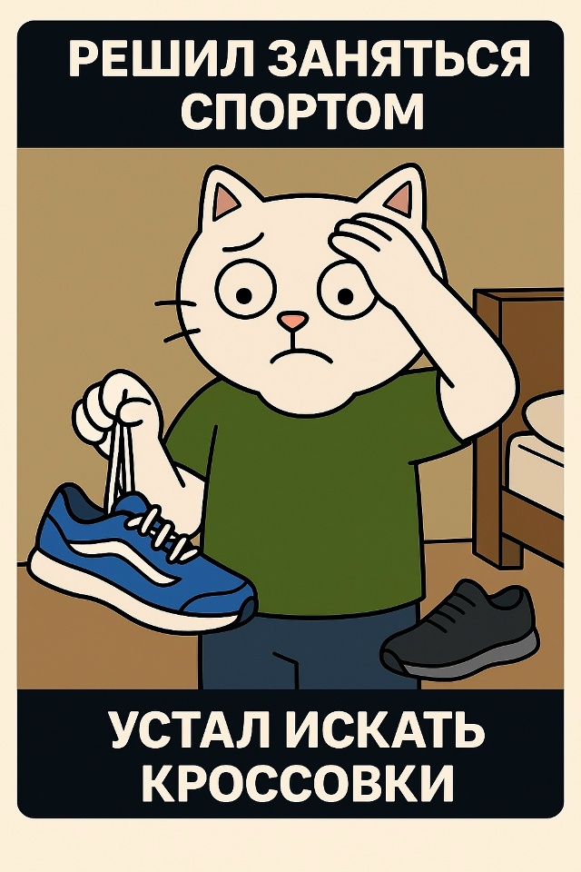 Иногда путь к здоровому образу жизни заканчивается ещ?...