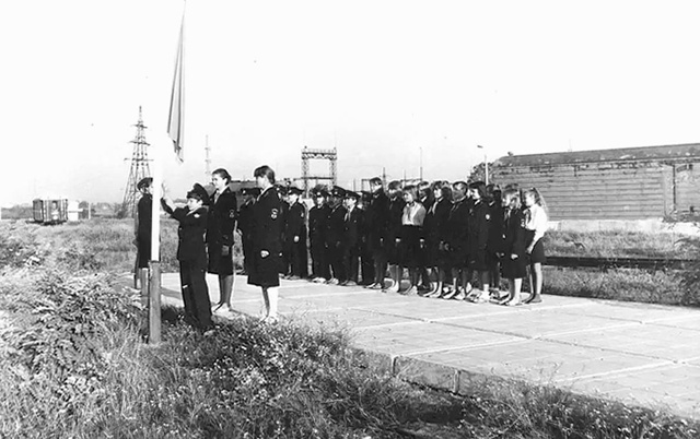 Евпатория 1988-89 – Детская железная дорога в Евпатории, ?...
