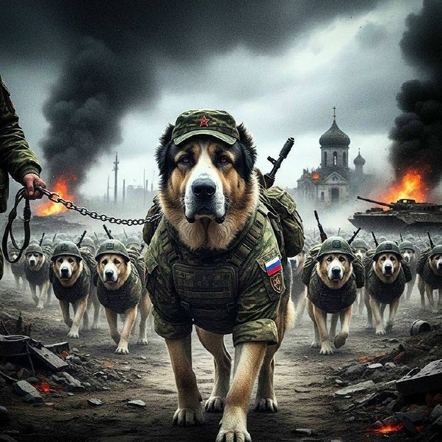 🐶 Отправлять СОБАК на СВО — такую идею озвучил депут?...