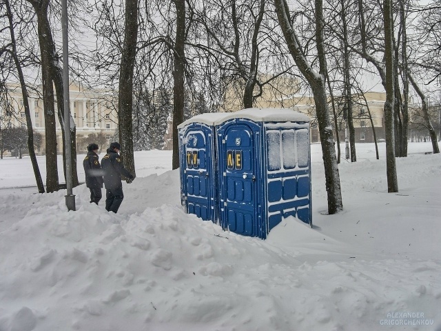 А помните ноябрьский снегопад 2004-го. Год, когда Смоляне...