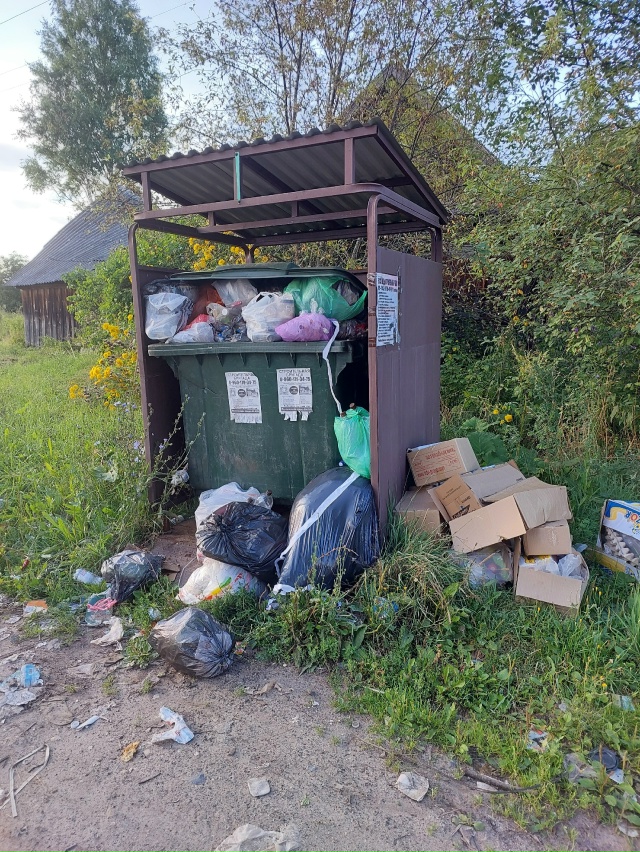 В деревне Капустиха больше недели не вывозят мусор!
За ...
