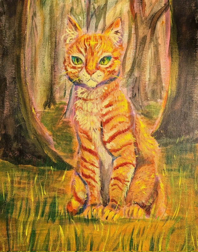 Огнезвезд 🔥✨🐈
© meowzersowo
#KV_ZZ_ART