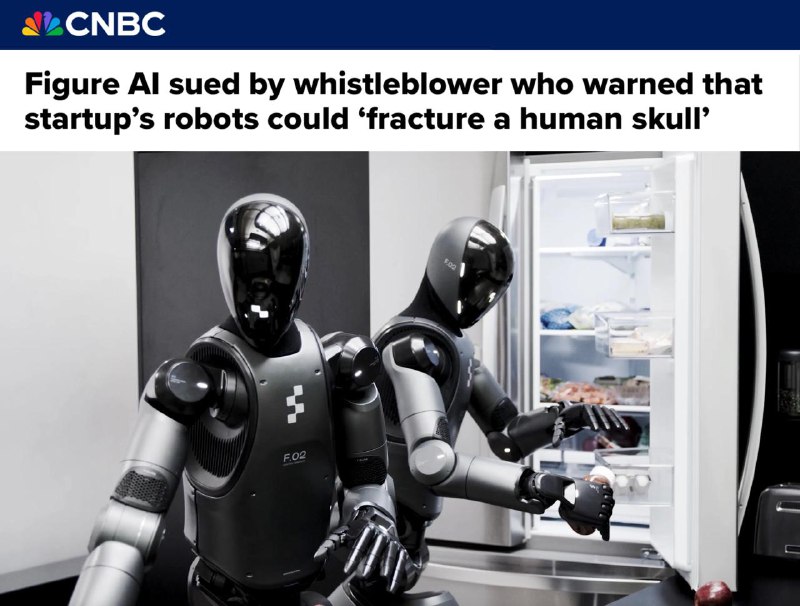 Производитель гуманоидов Figure уволил главу безопасности после его отчёта — на тестах робот пробил