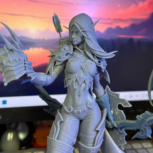 Вот такая партия фигурок приехала художнице на покрас ...