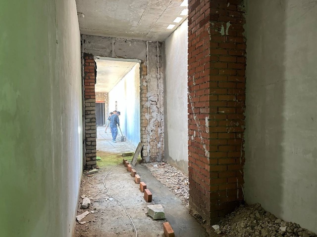 Капитальный ремонт школы в поселке Колычево: кровельн?...