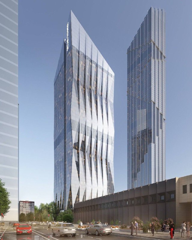 🏙Появились новые картинки проекта небоскреба Sezar Tower в Сити
Как вам?