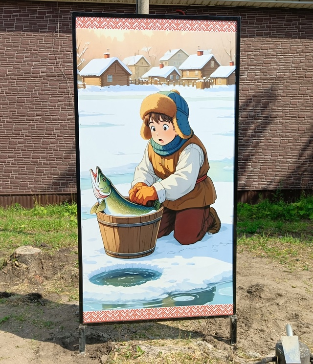 На Гагарина рядом с д/с Аленушка появилась вот такая кр...