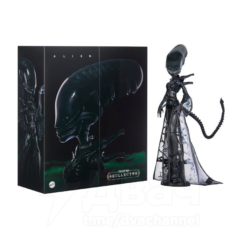 В космосе все услышат стук этих каблуков: Mattel выпускает куклу Monster High по «Чужому».
Ксеномор