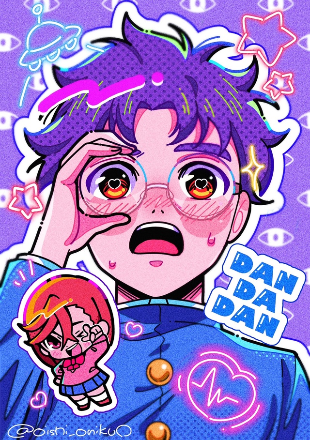 #Dandadan / Дандадан
В ночь с дандадановцами от oishi_onikuo
