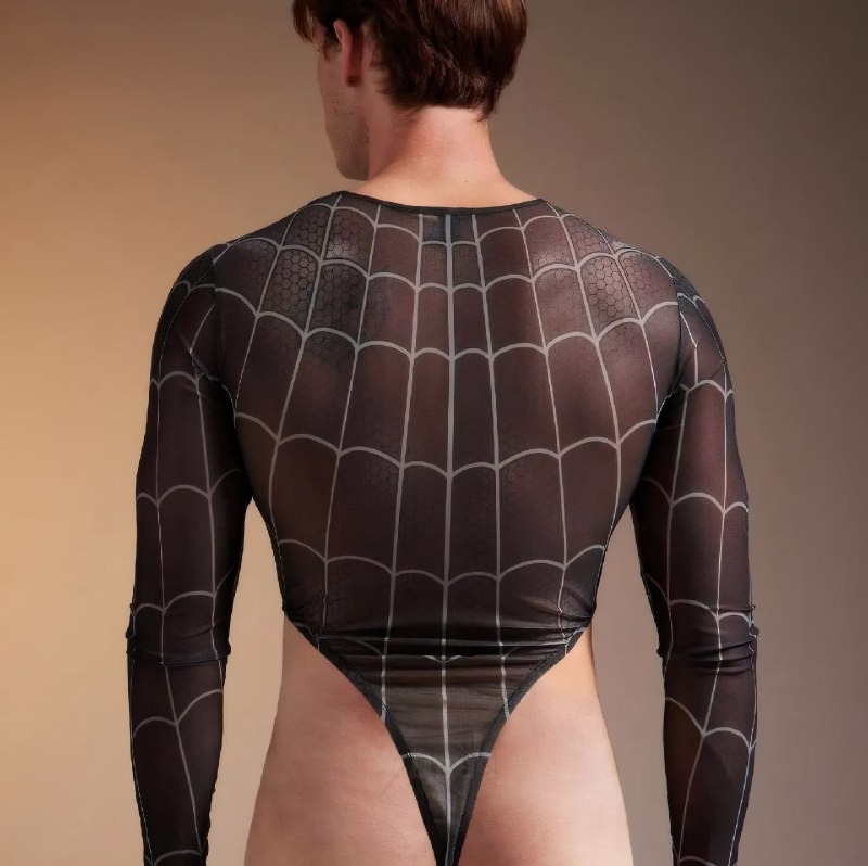 На маркетплейсы завезли мужской эротический костюм Спайдермена — идеальный сюрприз тянке на 8 Марта