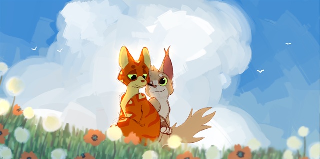 Огнезвезд и Песчаная Буря
© Milkywaise
#KV_ZZ_ART