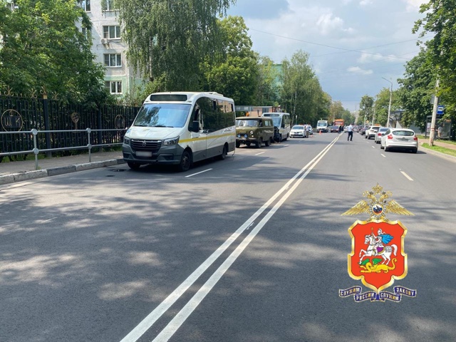 В Раменском утром столкнулись два пассажирских автобу...