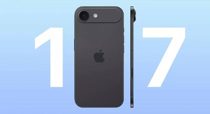 👍Apple также выпустила самый тонкий телефон в мире - iPhone 17 Air Ширина — всего 5.6 миллиметров.