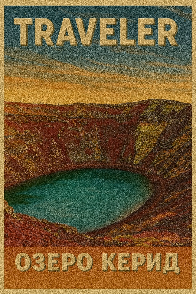 🌍Озеро Керид — это место, где природа показывает свою...