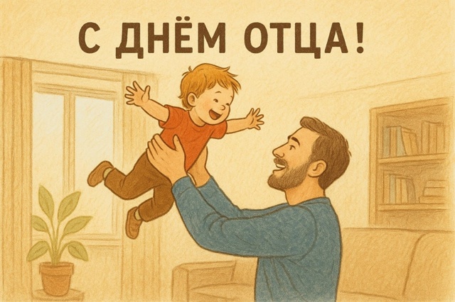 ️👨 19 октября — День отца
Поздравь своего любимого ПА...