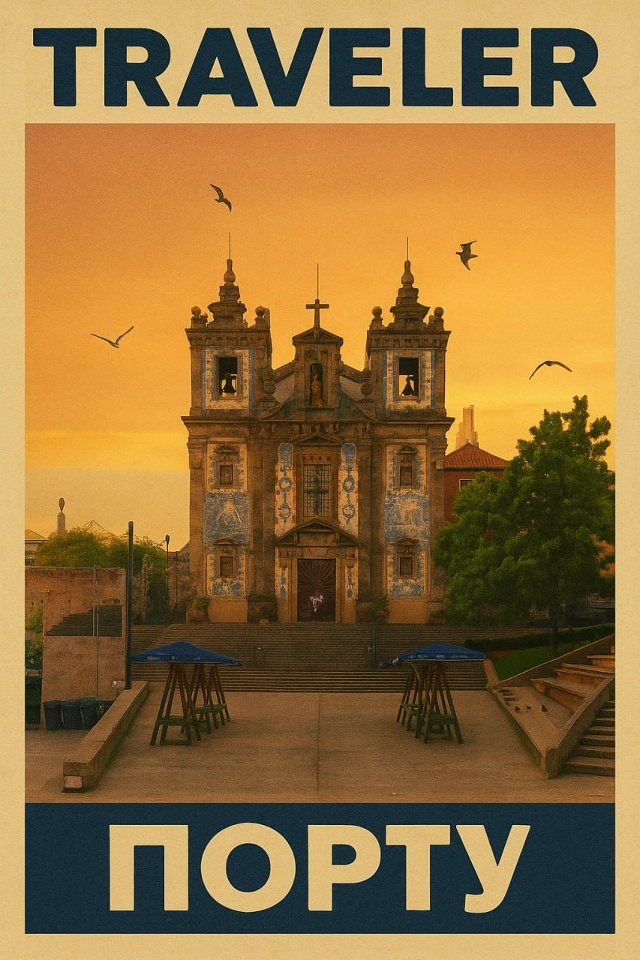 🌍 Порту — город с ароматом вина и магией улиц.
⠀
Распо...