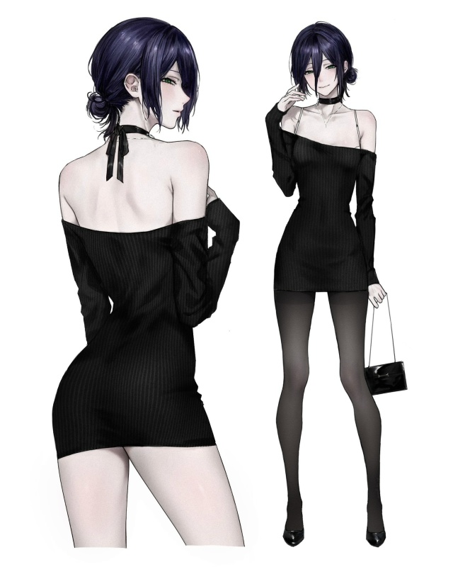 #Chainsaw_Man / Человек-бензопила
Взрывной ночки с Резе от ai...