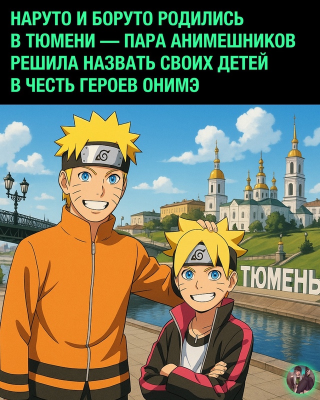 Боруто Алексеевич и Наруто Алексеевич родились 8 июня 2...