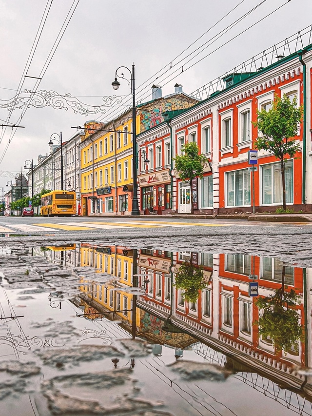 Рыбинск после дождя ❤ 📷 Сергей Чекалов