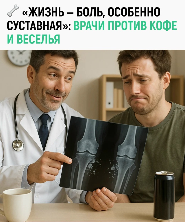 Врачи напомнили, что кофе, газировка, энергетики, соки ?...