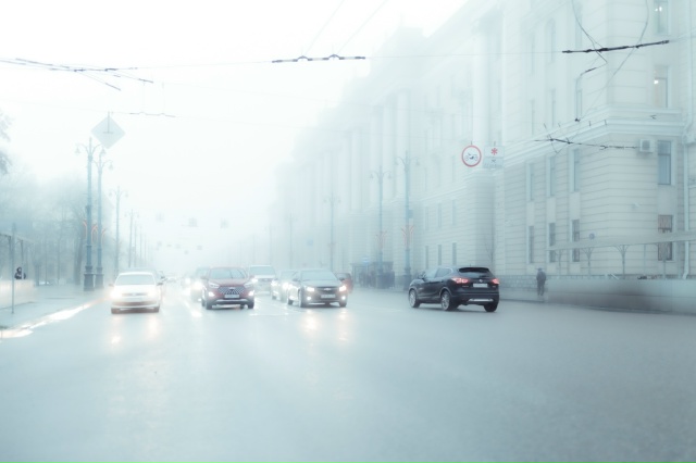 Туманный и загадочный Воронеж🌁